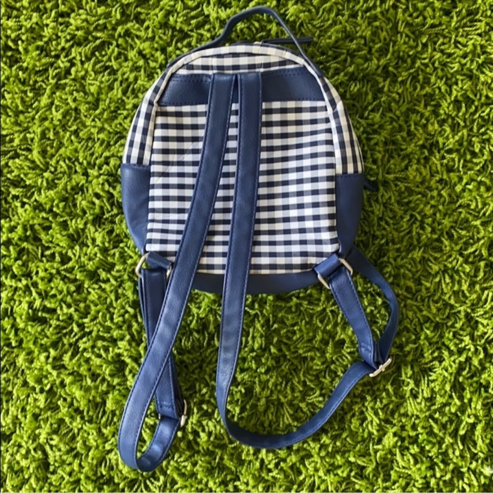 Checkered Mini Backpack - Picture 2 of 4